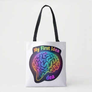Tote Bag Ma première idée - Conception créative et inspiran