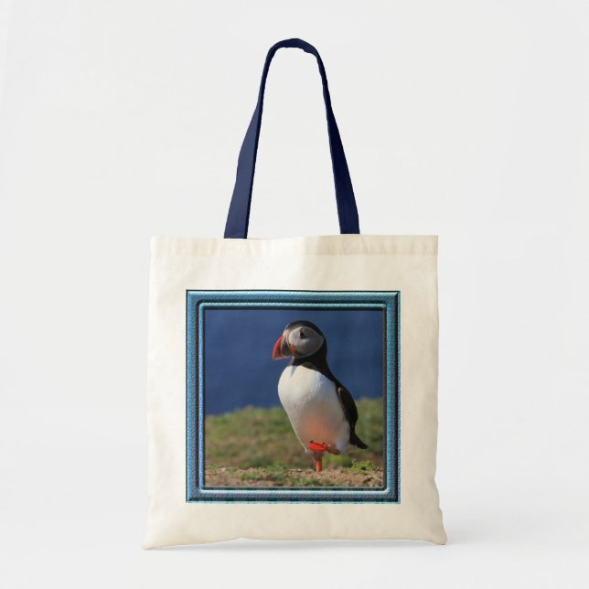 Tote Bag Macareux d'île de Skomer (Devant)
