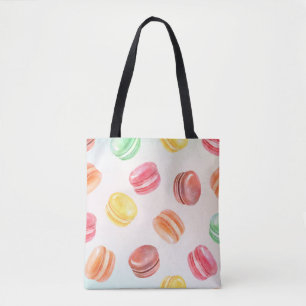 Tote Bag Macarons colorés