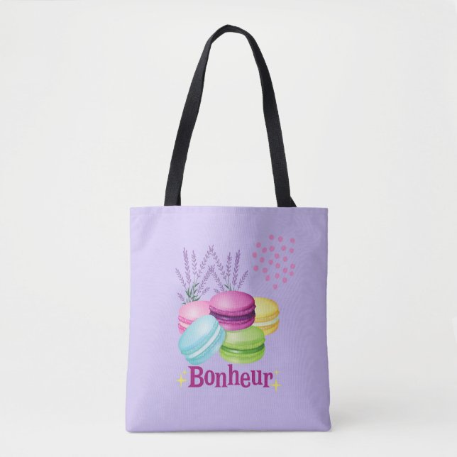 Tote Bag Macarons français (Devant)