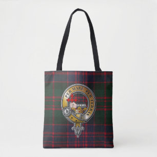 Tote Bag MacDonald Tartan & Badge