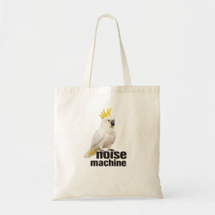 Tote Bag Machine à Bruit de Cacatoès