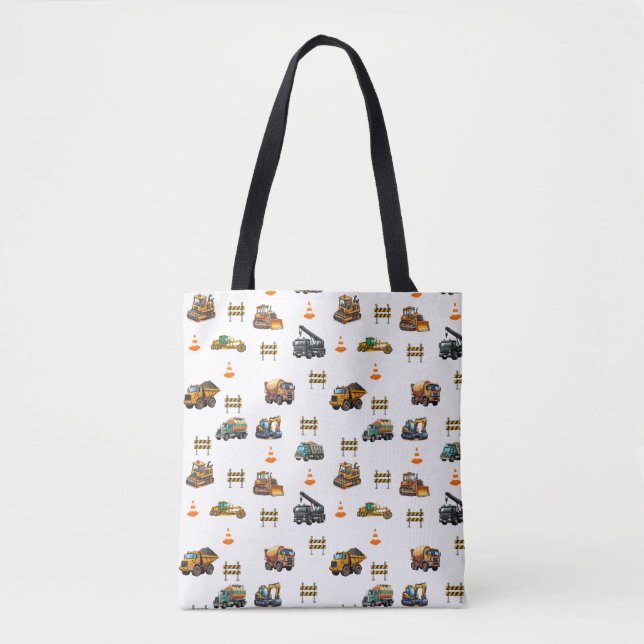 Tote Bag Machinerie de construction  (Devant)