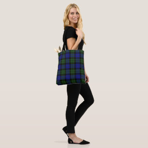 Tote Bag MacKay Green Scottish Clan Tartan Plaid