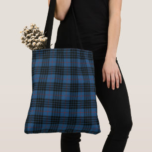 Tote Bag Macmillan Bleu Ancien Clan écossais Tartan