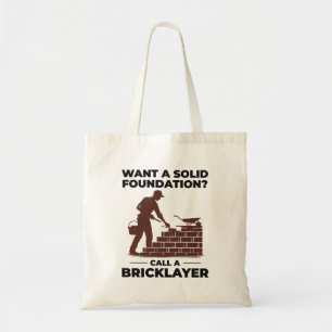 Tote Bag Maçonnerie en brique maçonnerie maçonnerie en briq