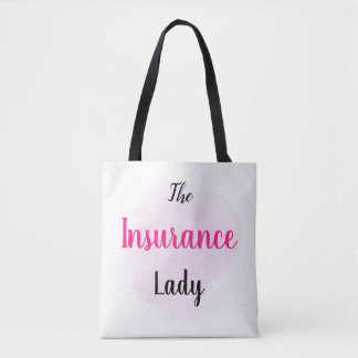 Tote Bag Madame d'assurance - cadeau de vente d'assurance