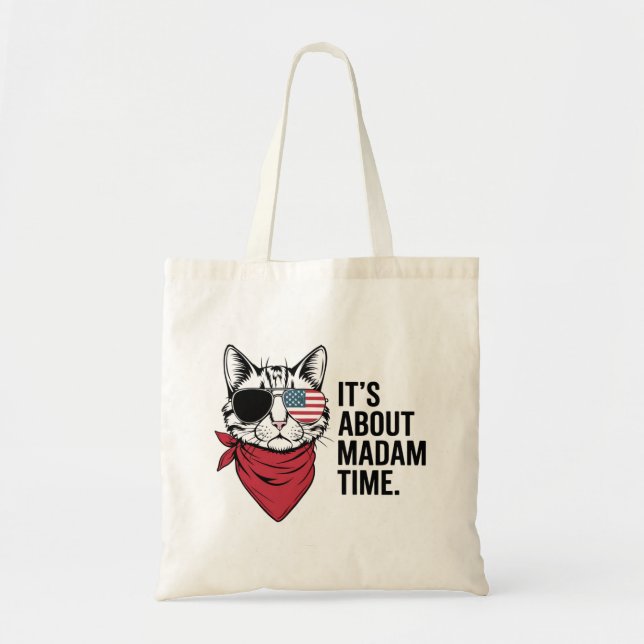 Tote Bag Madame le Président du temps 2024 Rassemblement Ka (Devant)