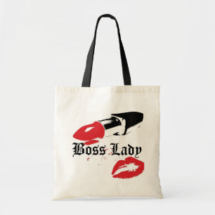 Tote Bag Madame Lipstick de patron et budget Fourre-tout de