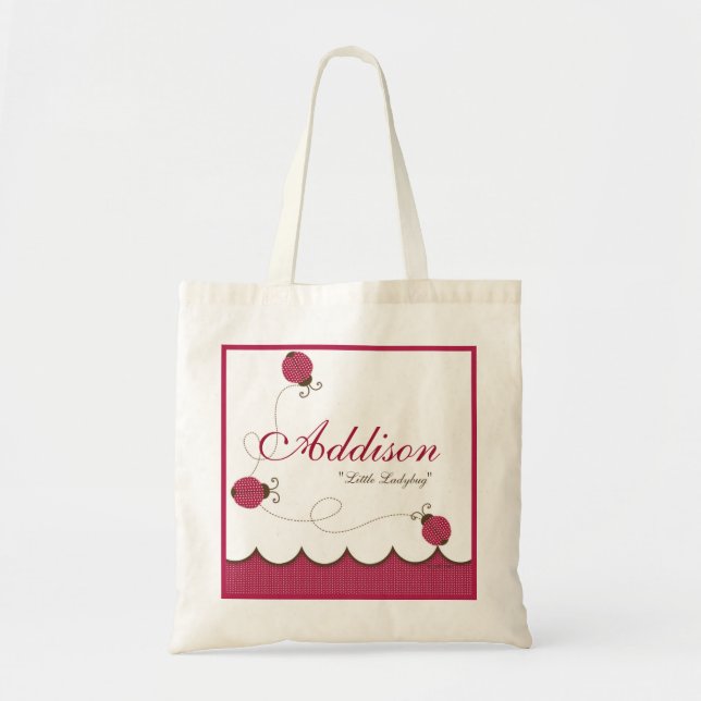 Tote Bag Madame personnalisée Bug Bag (Devant)