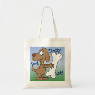 Tote Bag Madame pointillée de chien