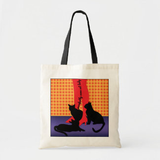 Tote Bag Madame raisonnable de chat de Purrfectly