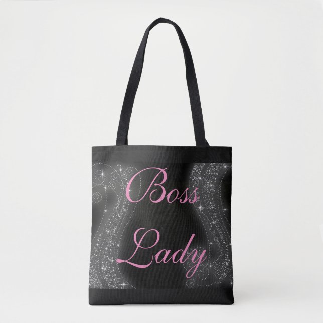 Tote Bag Madame Sparkle de patron (Devant)