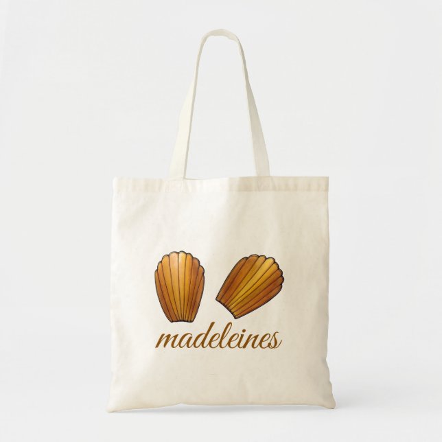 Tote Bag Madeleine Chef pâtissier Pâtisserie Gâteaux (Devant)