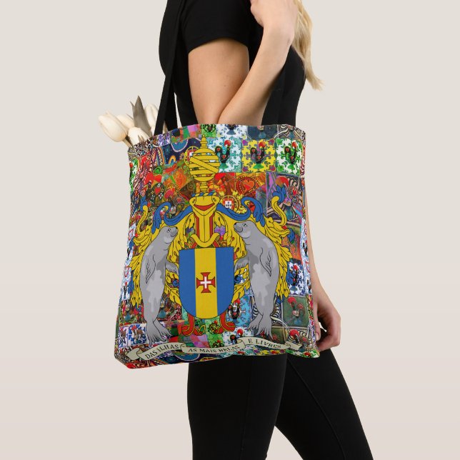 Tote Bag Madère Portugal (De près)