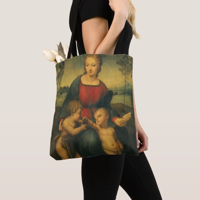 Tote Bag Madone du Chardonneret par Raphaël Sanzio (De près)