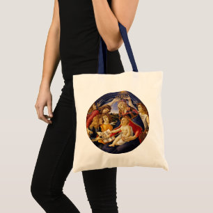Tote Bag Madone du Magnificat de Sandro Botticelli