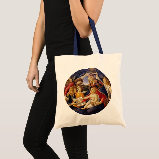 Tote Bag Madone du Magnificat de Sandro Botticelli (Devant (produit))