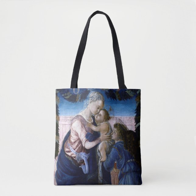 Tote Bag Madone et Enfant de Sandro Botticelli (Devant)