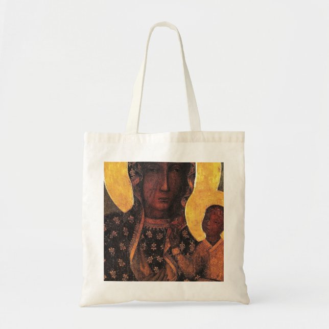 Tote Bag Madonna Noire Pologne Notre Dame De Czestochowa (Devant)