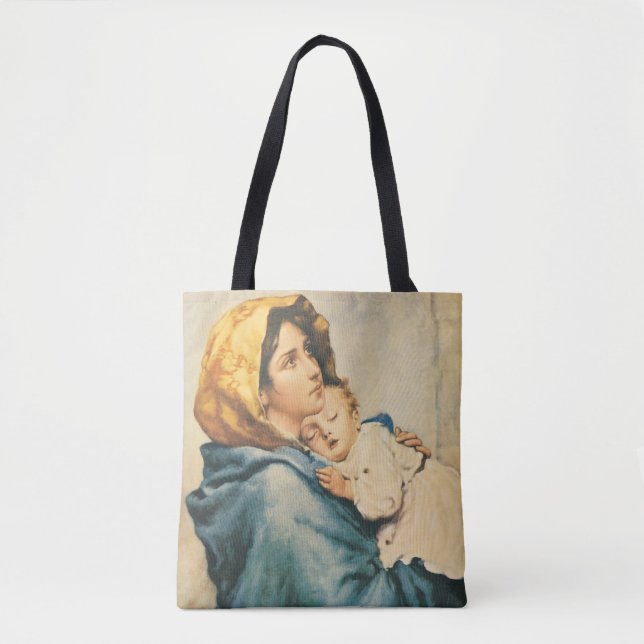 Tote Bag Madonna of the streets - Roberto Ferruzzi (Devant)