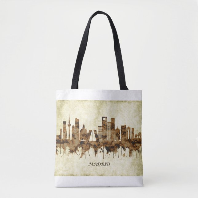 Tote Bag Madrid Espagne Cityscape (Devant)