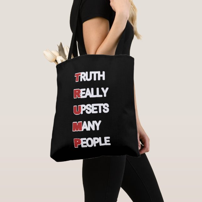 Tote Bag MAGA appuie le républicain Donald Trump conservate (De près)