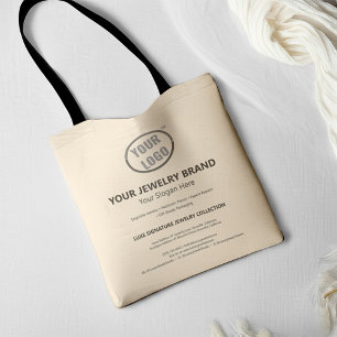 Tote Bag Magasin de bijoux de marque Logo promotionnel mini