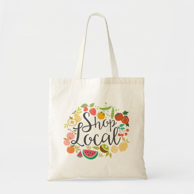 Tote Bag Magasiner Fourre-tout locale (Devant)