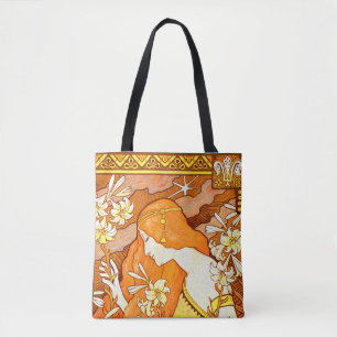 Tote Bag Magazine poster vintage Art Nouveau Femme