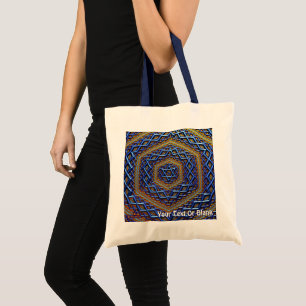 Tote Bag Magène métallique orné David
