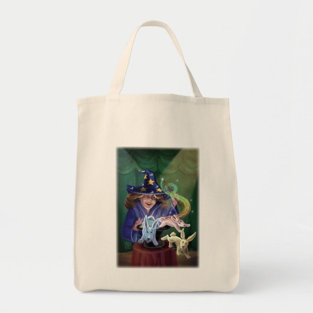 Tote Bag Magic Act Rabbits from the Hat (Devant)