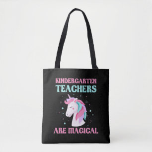 Tote Bag Magic jardin d'enfants enseignant Unicorn éducati