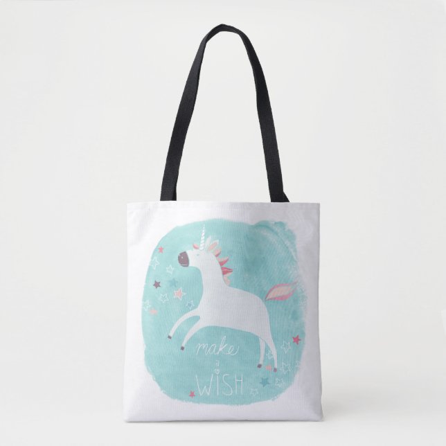 Tote Bag Magic Unicorn Squad - Faites un voeu (Devant)