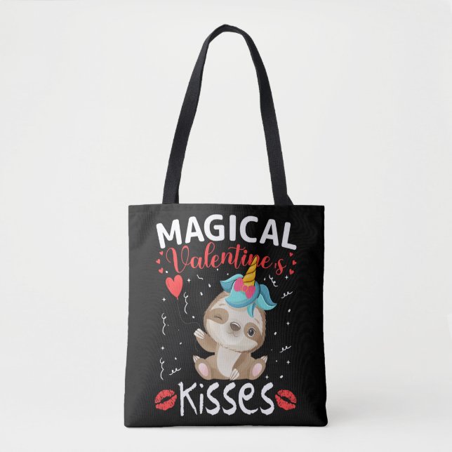 Tote Bag Magical Valentine's Kisses (Devant)
