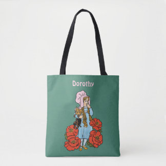 Tote Bag Magicien d'Oz vintage, Dorothy, Fleurs de Pavot Ro