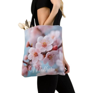 Tote Bag Magie de Fleur Rose