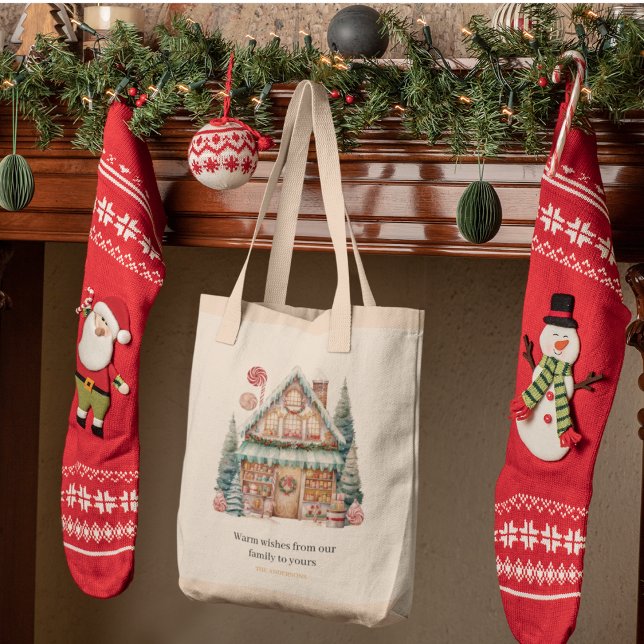 Tote Bag Magie de Noël scandinave (Créateur téléchargé)