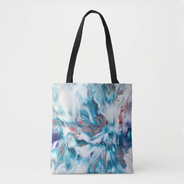 Tote Bag Magie sarcelle (Devant)