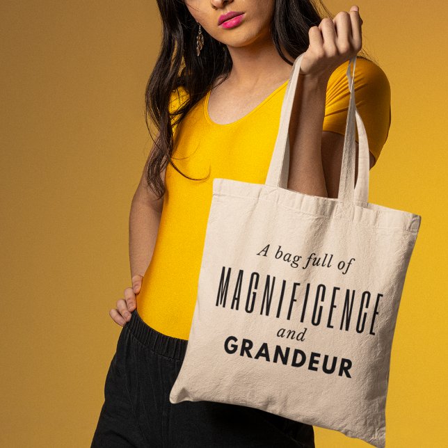 Tote Bag Magnificence & Grandeur Moderne Design ( Shop now and embrace the magnificence within you!)