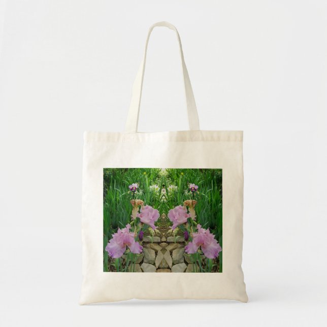 Tote Bag Magnifique chemin d'Imaginaire Iris (Devant)