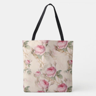 Tote Bag Magnifique floral vintage