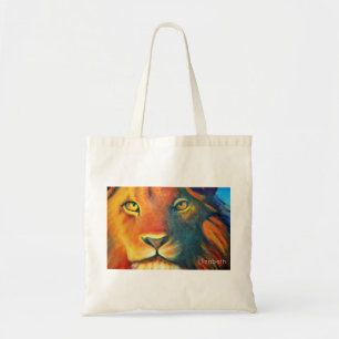 Tote Bag Magnifique Lion Head Portrait Regal et Fière