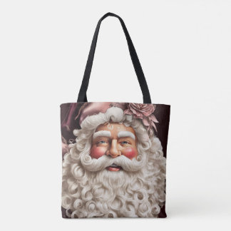 Tote Bag Magnifique Père Noël vintage