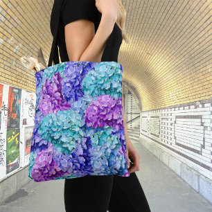 Tote Bag Magnifiques fleurs d'hydrangée