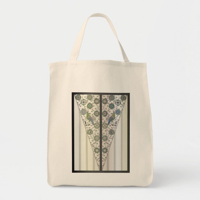 Tote Bag Mah Jongg Art déco Fourre-tout (Devant)