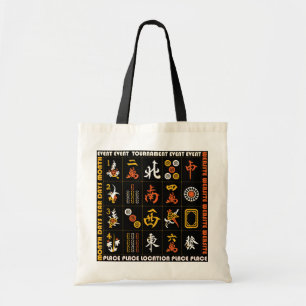 Tote Bag Mah Jongg Custom Bag E-MAIL DESIGNER AVANT LA COMM