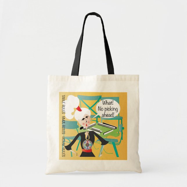 Tote Bag Mah Jongg Dit Que Le Choix S'Avère (Devant)
