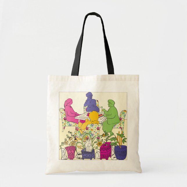 Tote Bag Mah Jongg Game Fourre-tout (Devant)
