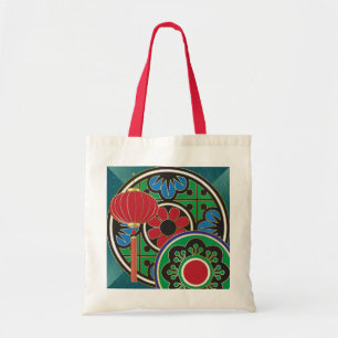 Tote Bag Mah Jongg Holiday